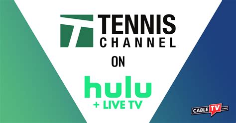 hulu beting|hulu tennis channel.